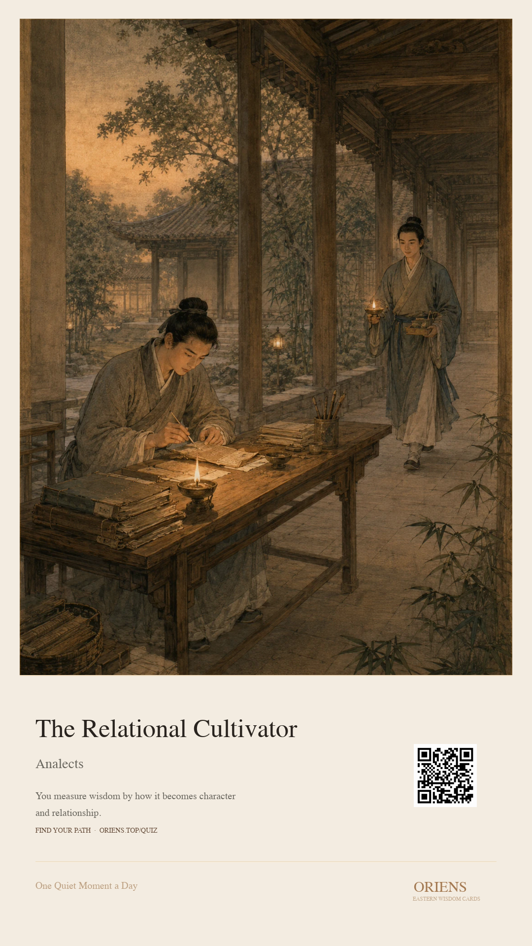 Example Wisdom Compass result page